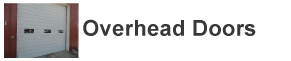 Commercial Overhead Door Photos & Info