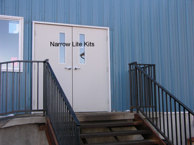 Entry Door with Lever Locks