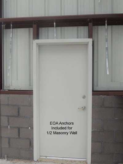 Preassembled Steel Walk Doors, Man Doors and Entry Doors